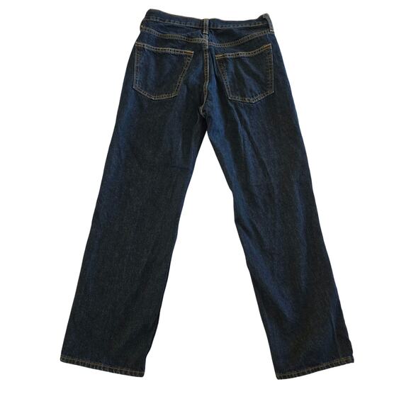 Mens 28x28 Old Navy Loose Fit Jeans. Dark Wash Denim - Picture 2 of 7